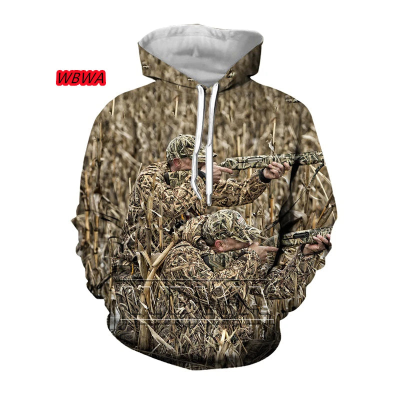 Hoodie Camo Animaux