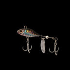 7/10/14g Long Range Rotating VIB Vibration Bait Spinner Tail Spoon Fish Lure Jig Tractor Hard Fishing Baits Tackle Pesca