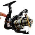 Carp Fishing Reel with Reinforced Metal Spool