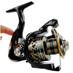 Carp Fishing Reel with Reinforced Metal Spool
