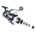 High Resistance Metal Carp Reel