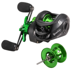 Powerful spinning reel, maximum drag 10 kg