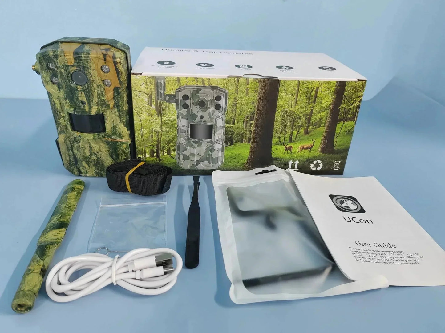 Caméra de Chasse 4G Solaire IP66 4MP