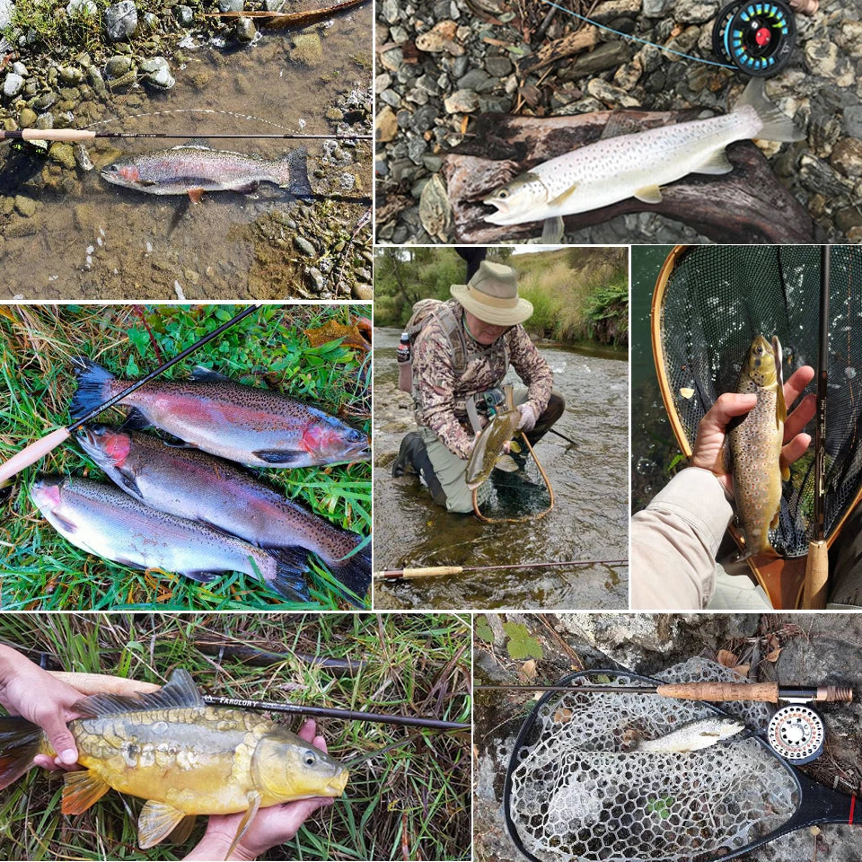 Canne à pêche à la mouche polyvalente