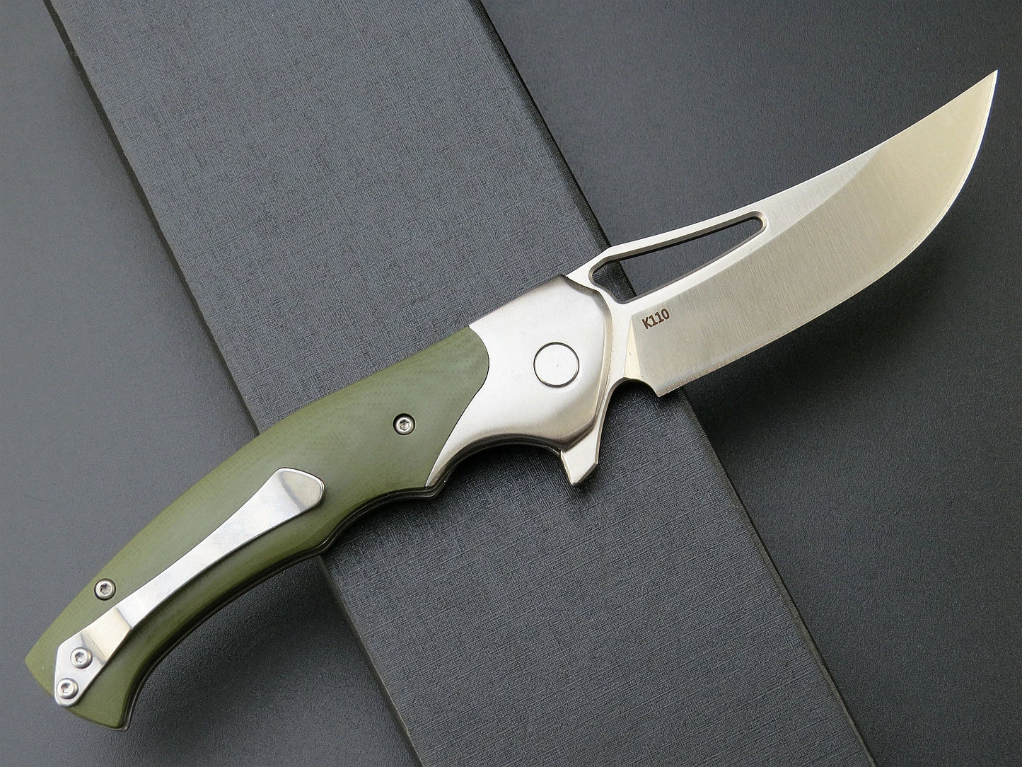 Couteau Pliant Chasse EF7 Acier K110 Polyvalent