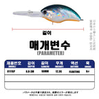 Crankbait Minnow Profondeur 0,8-3m