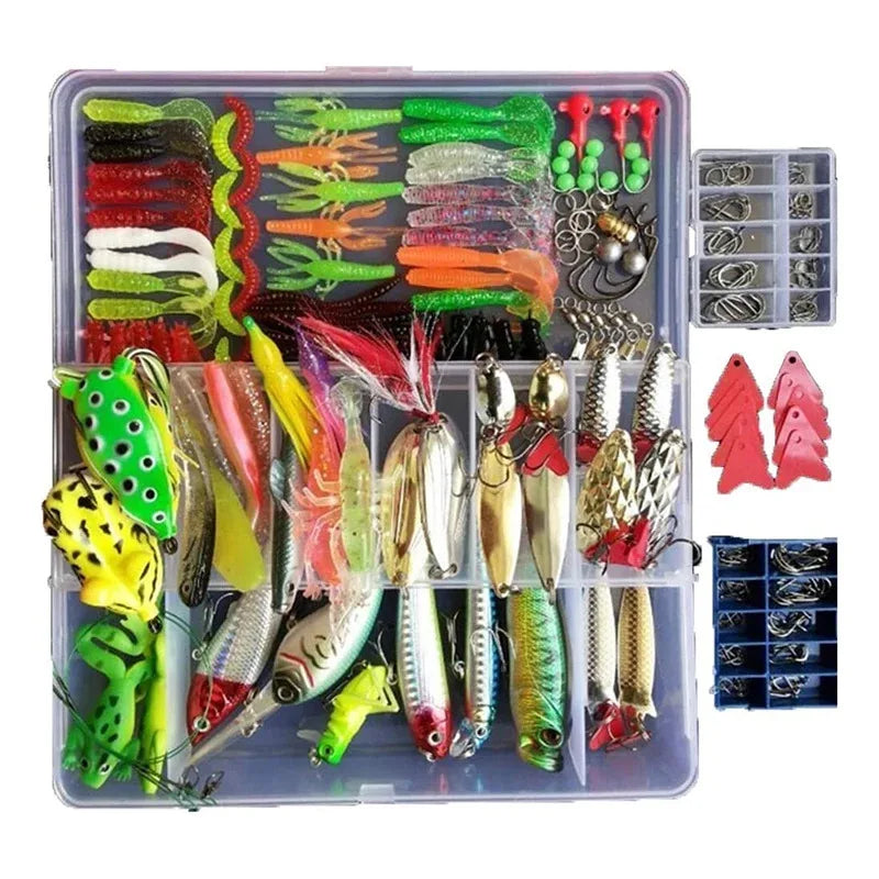 Metal and Silicone Fishing Lures