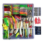 Metal and Silicone Fishing Lures