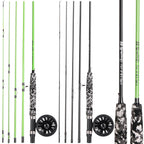 Portable carbon fiber fly rod