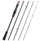 Lightweight travel fishing rod 1.8–2.1 m