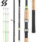 Lightweight carbon rod with cork handle
