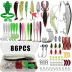 Fishing Lure Kit 86-366pcs