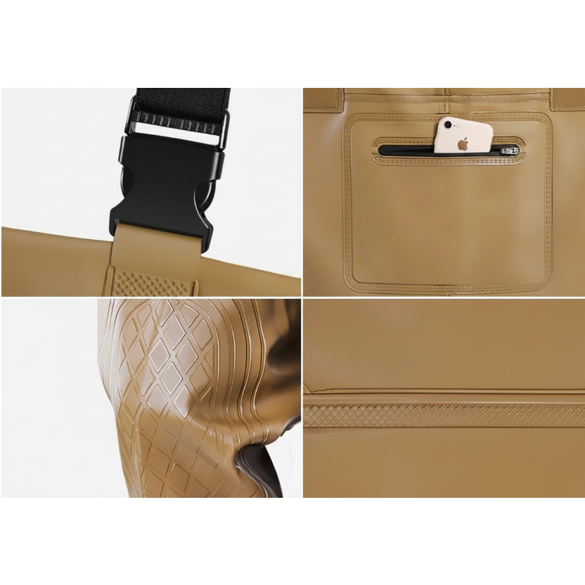 Bottes et pantalons imperméables unisexes