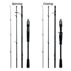 MAXIMUS carbon travel baitcasting rod