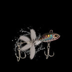 7/10/14g Long Range Rotating VIB Vibration Bait Spinner Tail Spoon Fish Lure Jig Tractor Hard Fishing Baits Tackle Pesca