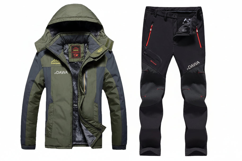 Breathable pants and jacket set
