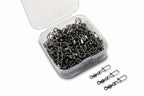 50-piece fishing swivel connector kit