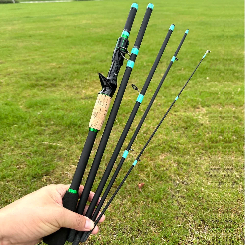 Carbon rod – 1.8 m / 5.9 ft or 2.1 m / 6.9 ft – medium action