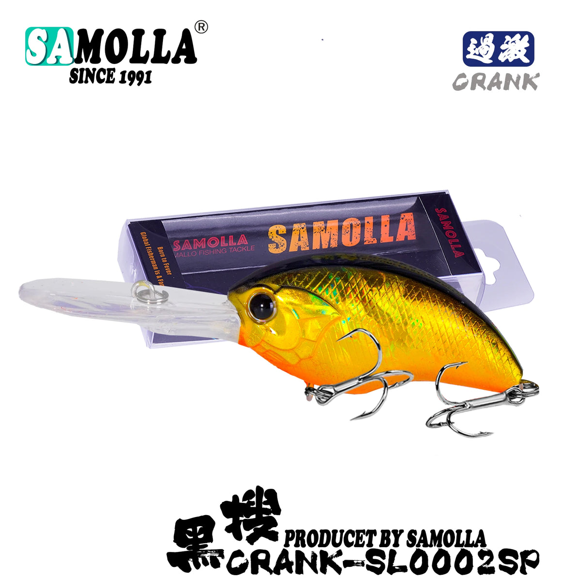 Crankbait Minnow Profondeur 0,8-3m
