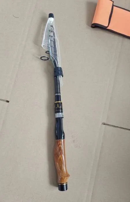 Canne Pêche Route Glace Portable