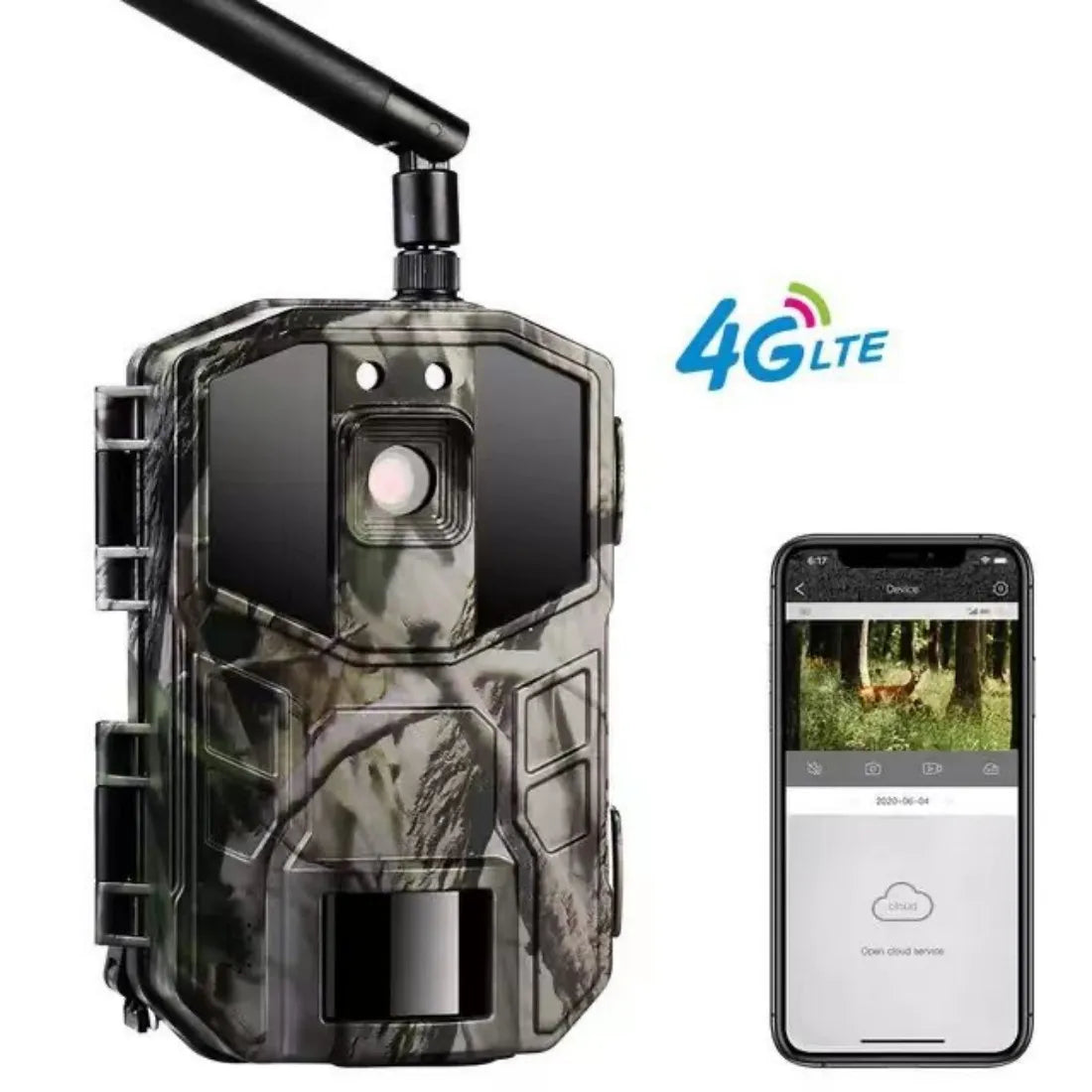 Caméra de Chasse 4G LTE 14MP Live App