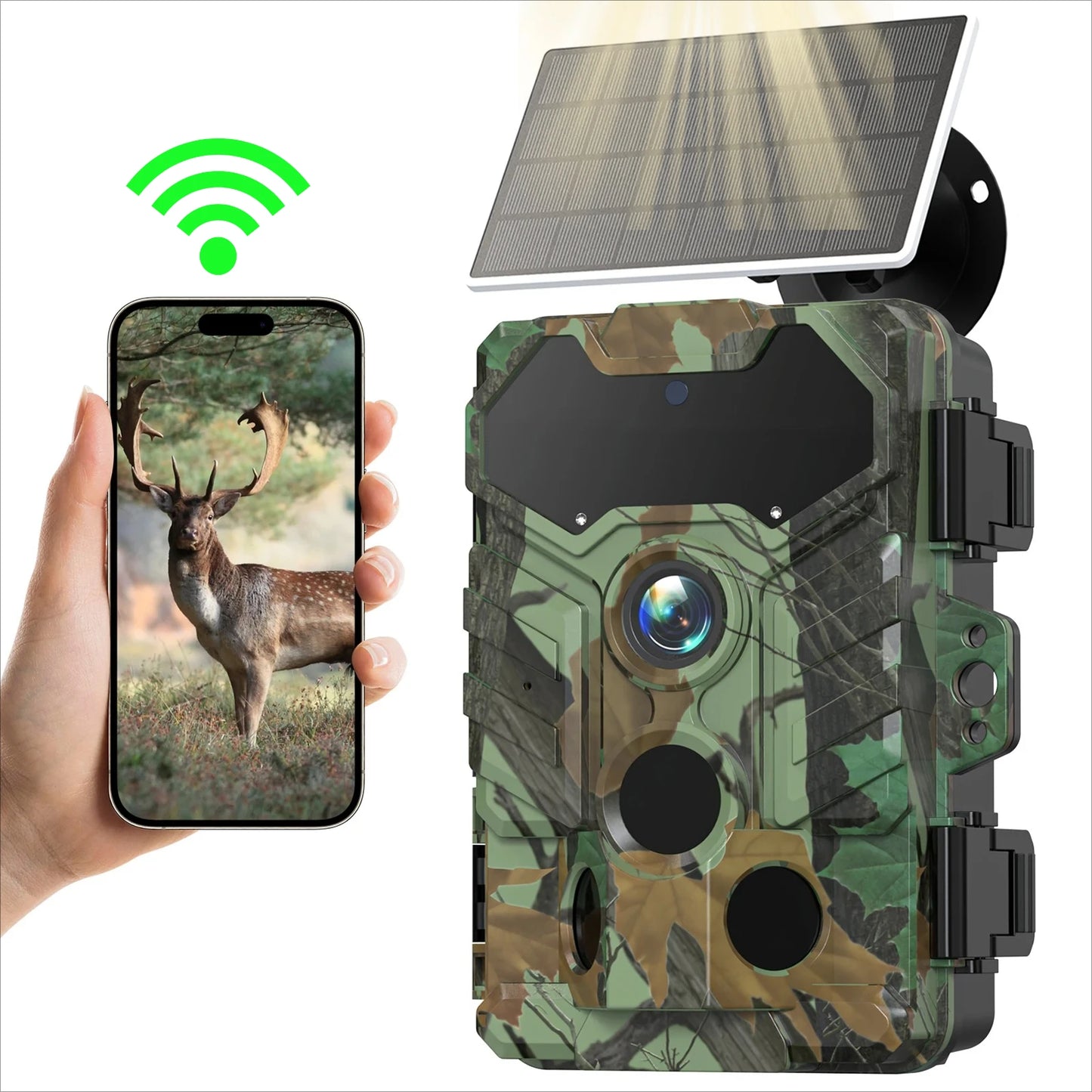 Caméra Chasse Solaire IP66 Pro
