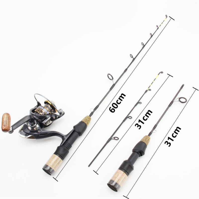 60cm Carbon Winter Fishing Rod 