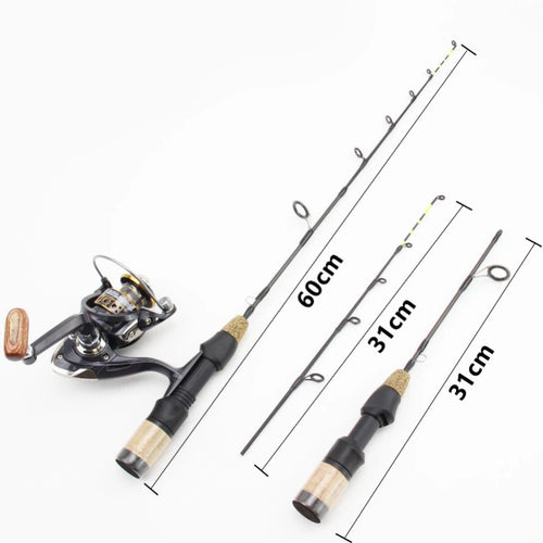 60cm Carbon Winter Fishing Rod 