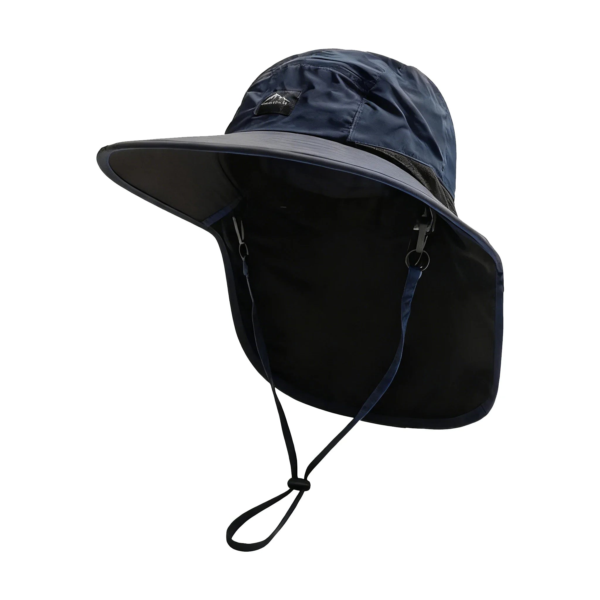 Fishing hat with neck protection