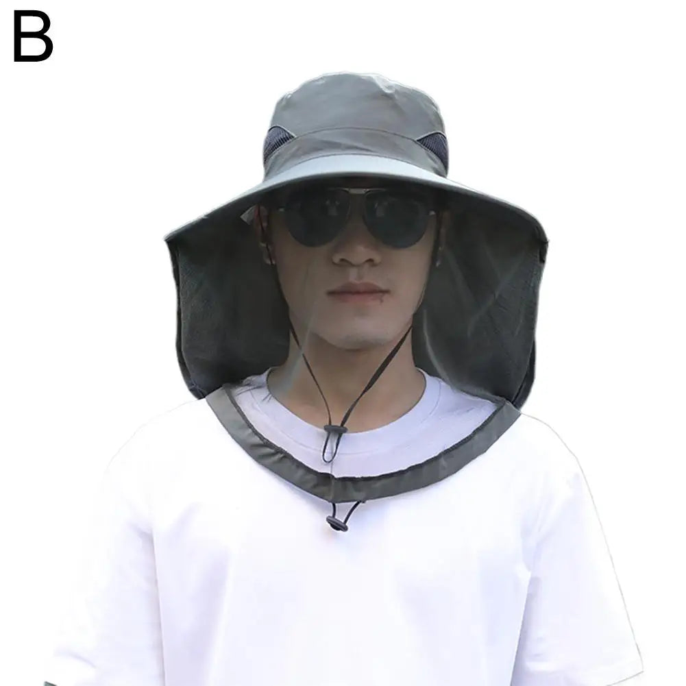 Anti-bee cap with integrated mesh