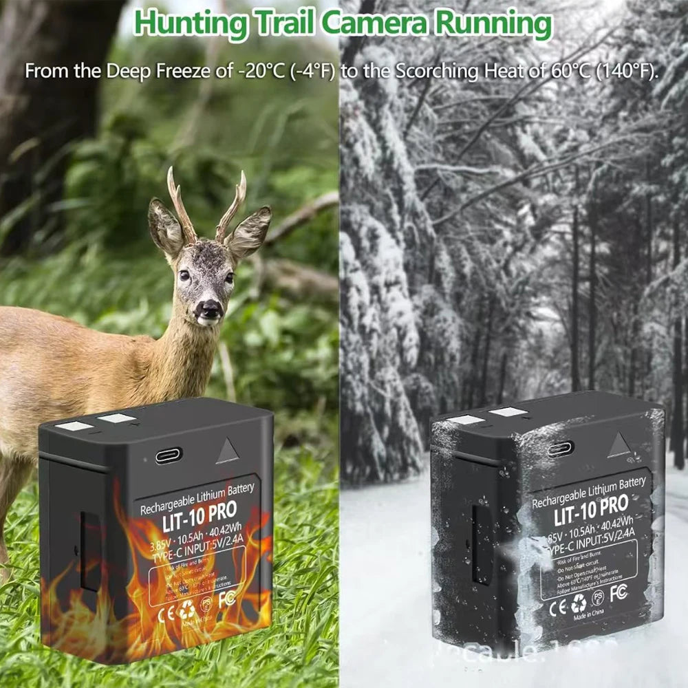 Batterie LIT-10 Pro Longue Durée