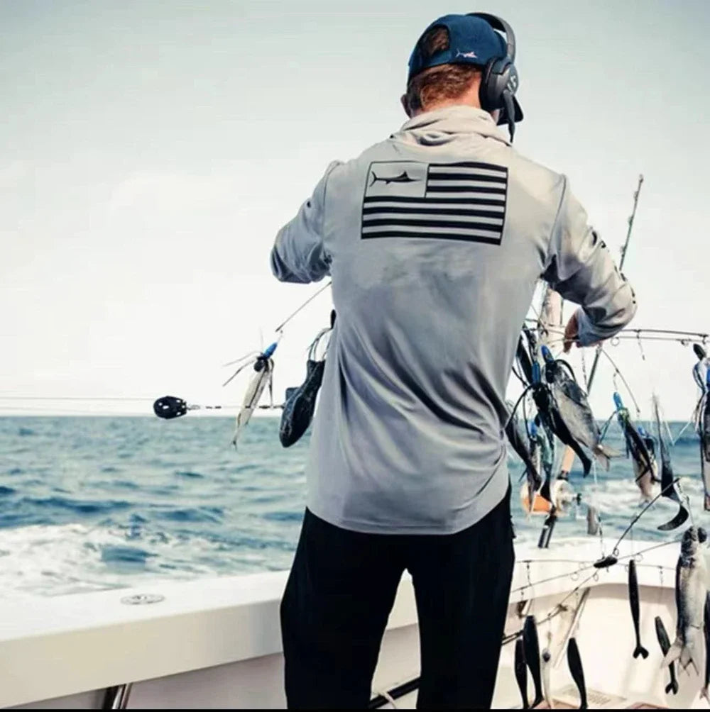 Performance fishing hoodie