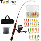 34-piece Ice Fishing Kit – Ultralight 27in