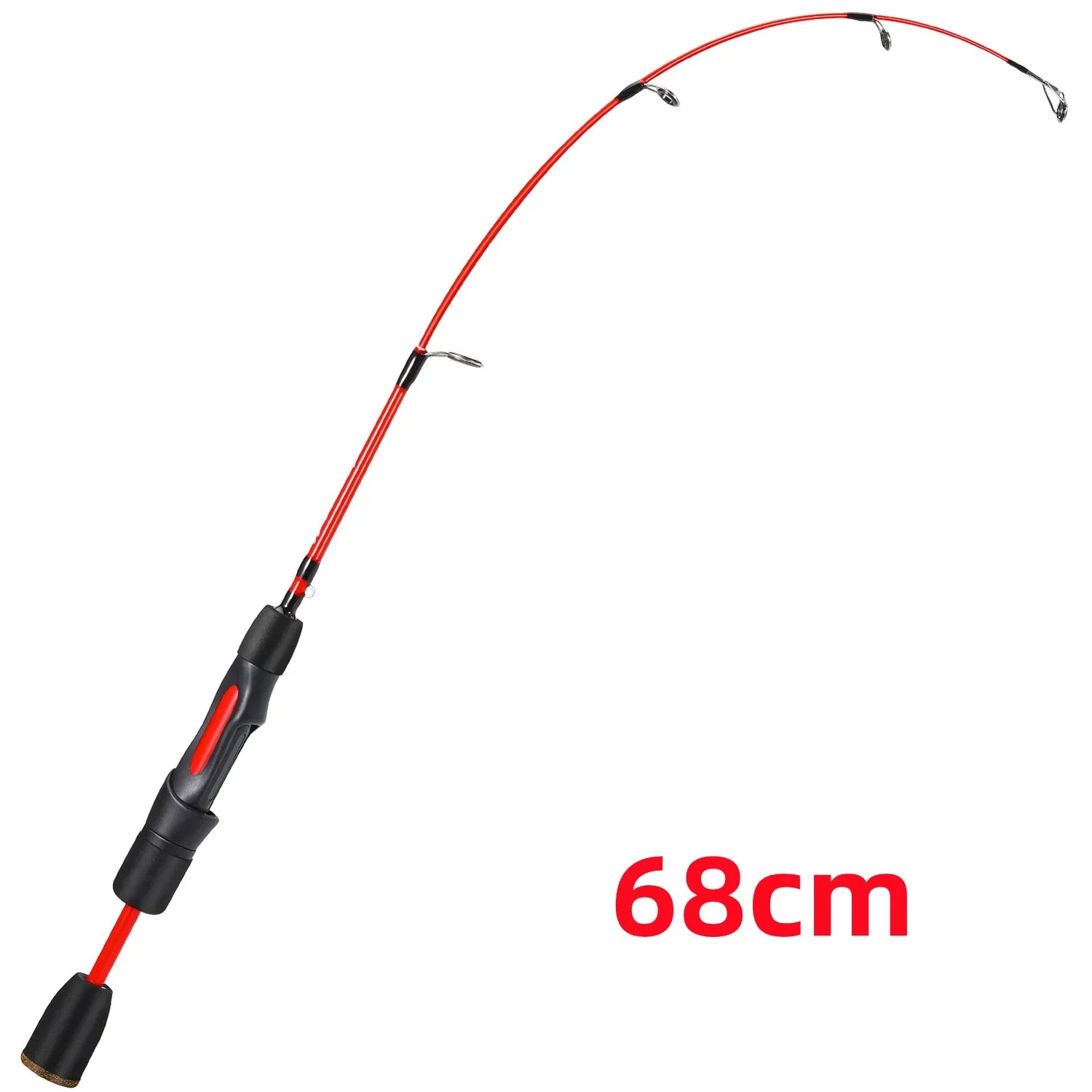 Canne Courte Ultralégère Bois Glace