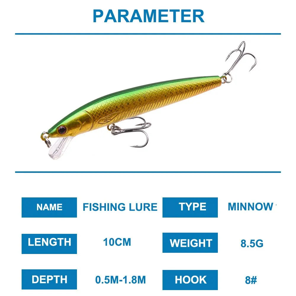 Set of 10 Mini Bionic Peach Wobblers