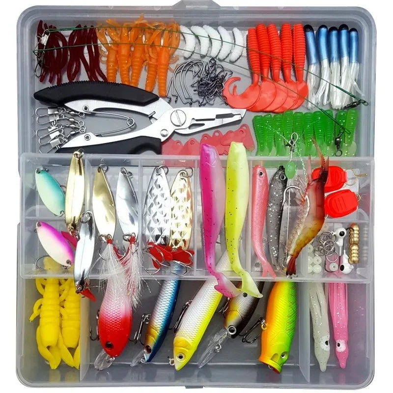 Metal and Silicone Fishing Lures
