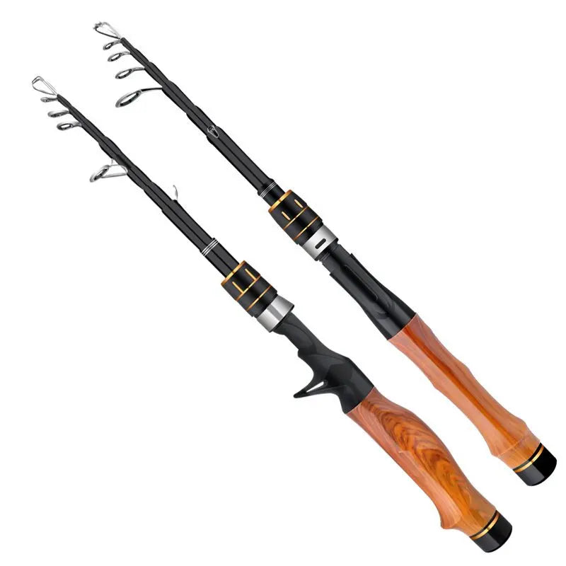 Canne Pêche Route Glace Portable