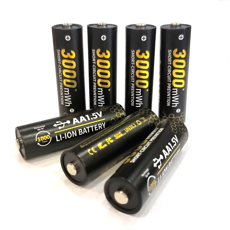 Piles AA Rechargeables Pour Caméras