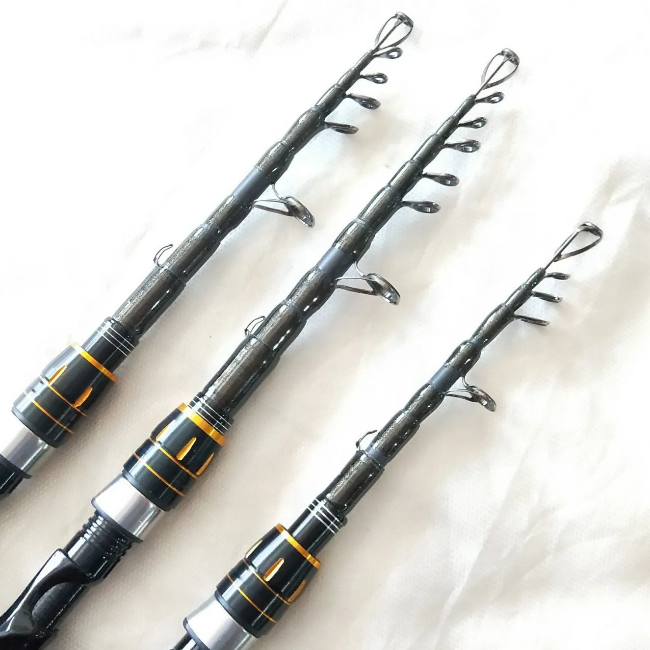 Canne Pêche Route Glace Portable