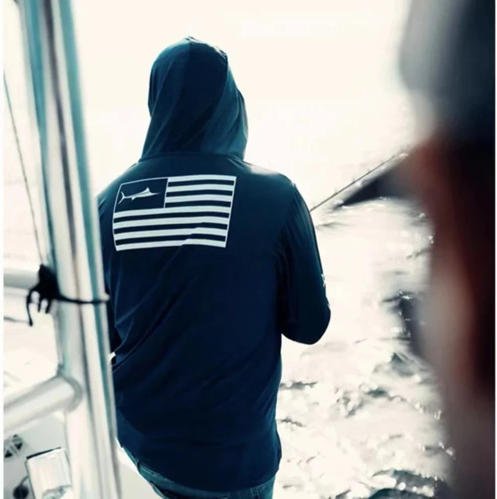 Performance fishing hoodie
