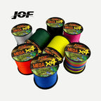 Tresse JOF Mega X4 100 m – vert armée, 18, 28 ou 40 lb