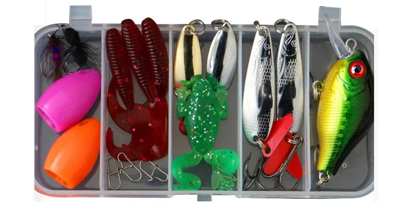 Leurres Métal et Silicone Pêche Pro