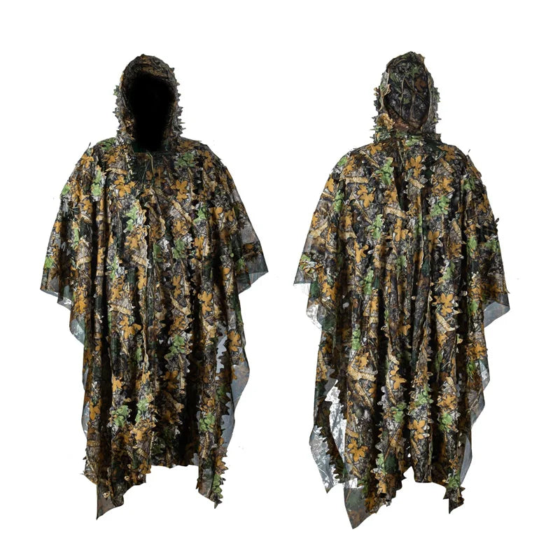 Poncho Camouflage Hunting Outdoor Clothing