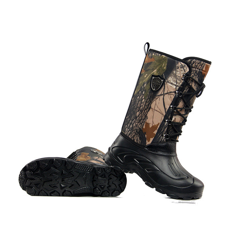 Bottes Camouflage Chasse Hiver