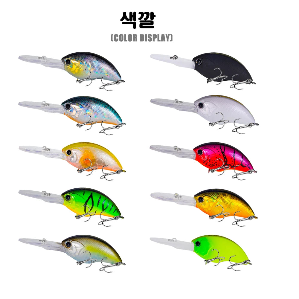 Crankbait Minnow Profondeur 0,8-3m
