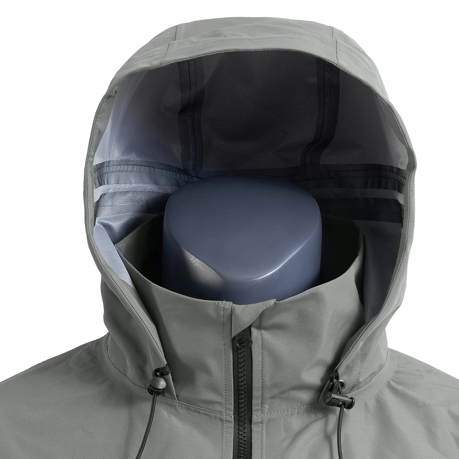 Veste imperméable à capuche homme
