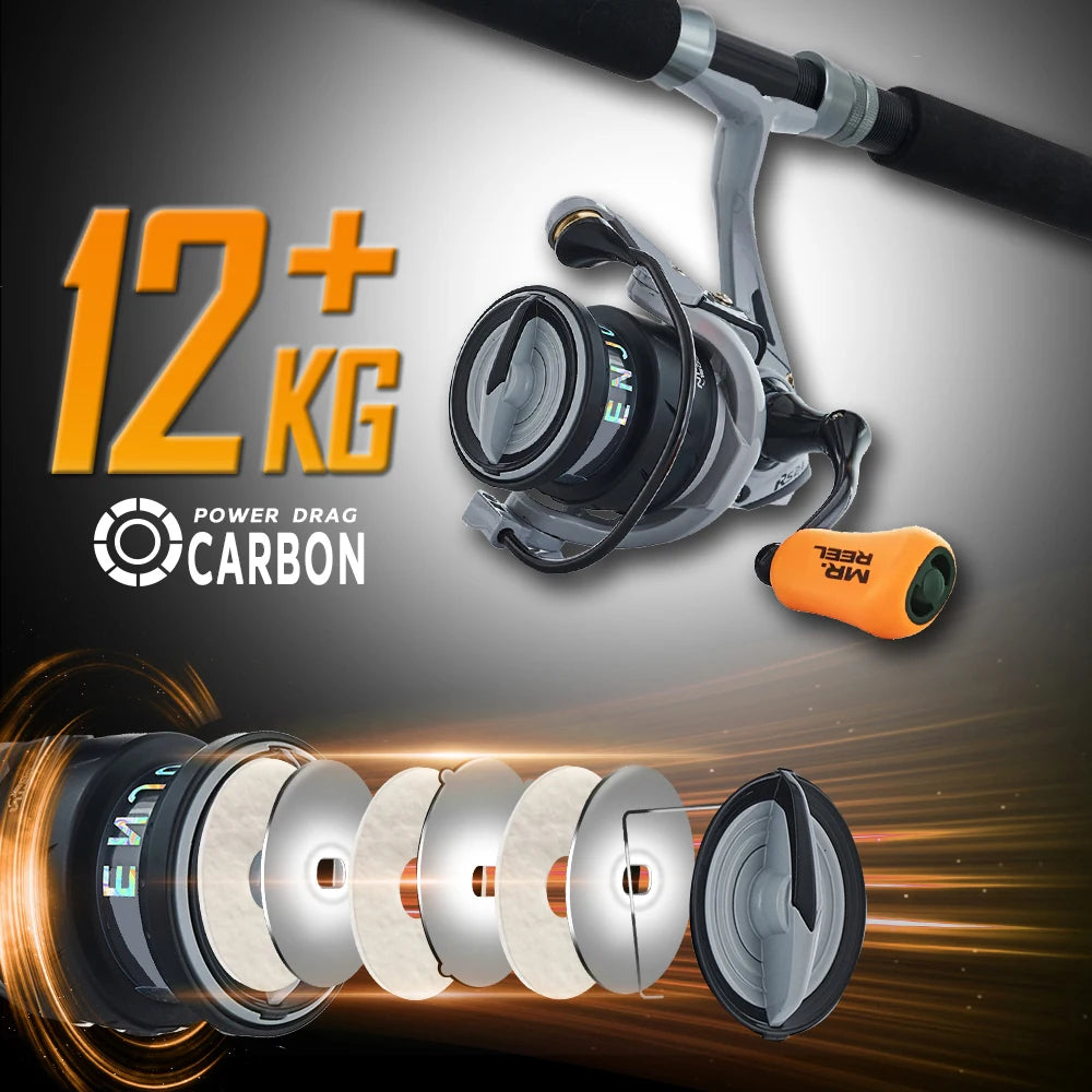 Lightweight Spinning Reel Durable Alloy