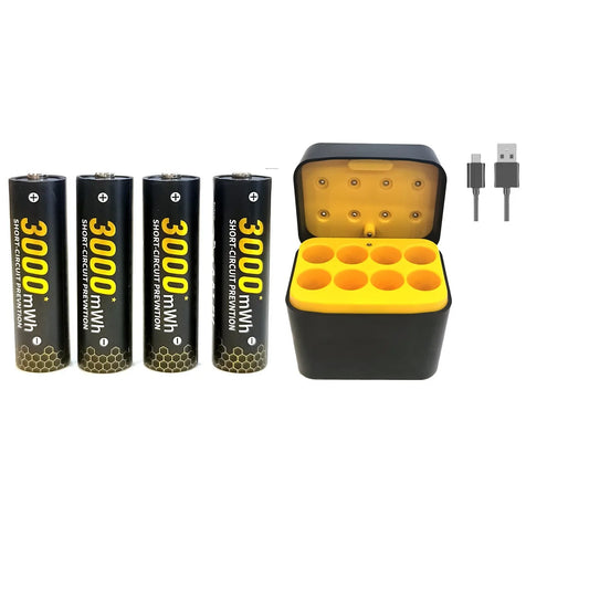 Piles AA Rechargeables Pour Caméras