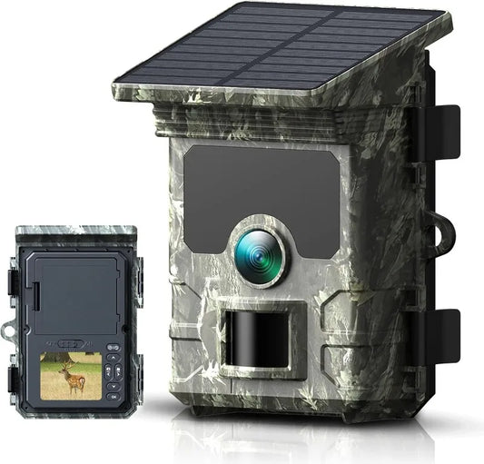 Caméra Chasse Solaire 30MP 2K Infrarouge