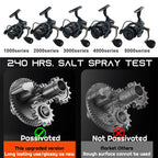 VWVIVIDWORLD, high quality, alloy fishing reels, alloy spool, alloy arm, 6.2:1, high speed, casting reel, spinning reel, baitcasting reel